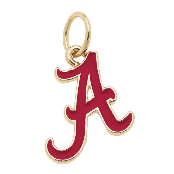 Alabama Crimson Tide Enamel Logo Charm Cheap