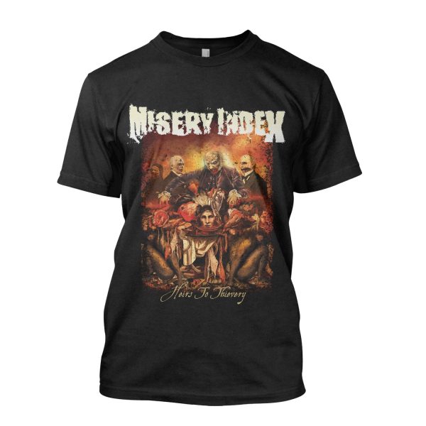 Misery Index  Heirs To Thievery  T-Shirt Sale - Image 2